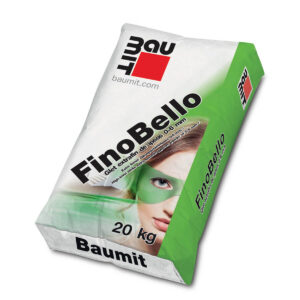 glet extrafin 0 6mm pe baza de ipsos pentru interior pentru obtinerea peretilor netezi pana la vopsea baumit finobello fino bello baumit md moldova