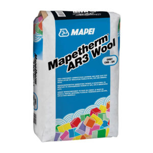 Adeziv termosistem pentru lipire armare polistiren vata minerala Mapei Mapetherm AR 3 Wool 25 kg mapei md