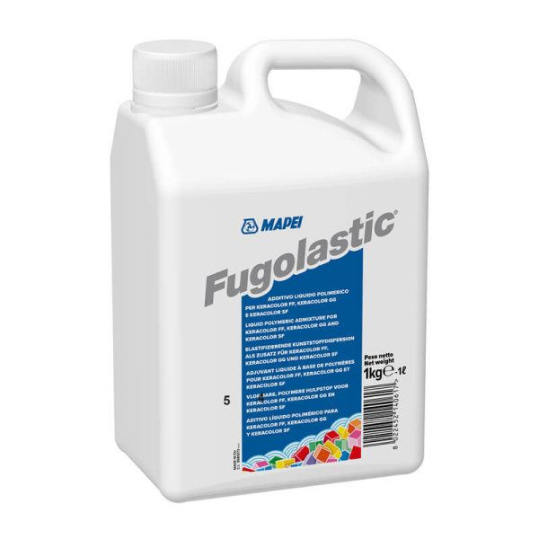 Aditiv polimeric imbunatateste impermeabilitatea sub forma de latex pentru inlocuirea apei de amestec cu chiturile pe baza de ciment KERACOLOR FF Mapei Fugolastic 1kg mapei md