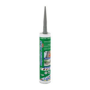 Sigilant etansant si adeziv poliuretanic elastic pentru rosturi de dilatare fractionare fisuri aderenta cu lemn metal sticla ceramica ciment Mapei Mapeflex PU45 FT 300 ml mapei md